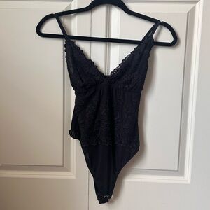 Dynamite Black Lace Bodysuit